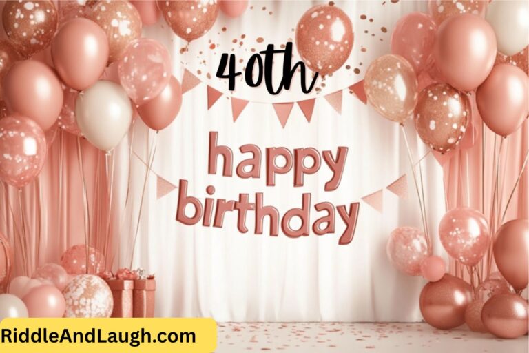 40th birthday puns