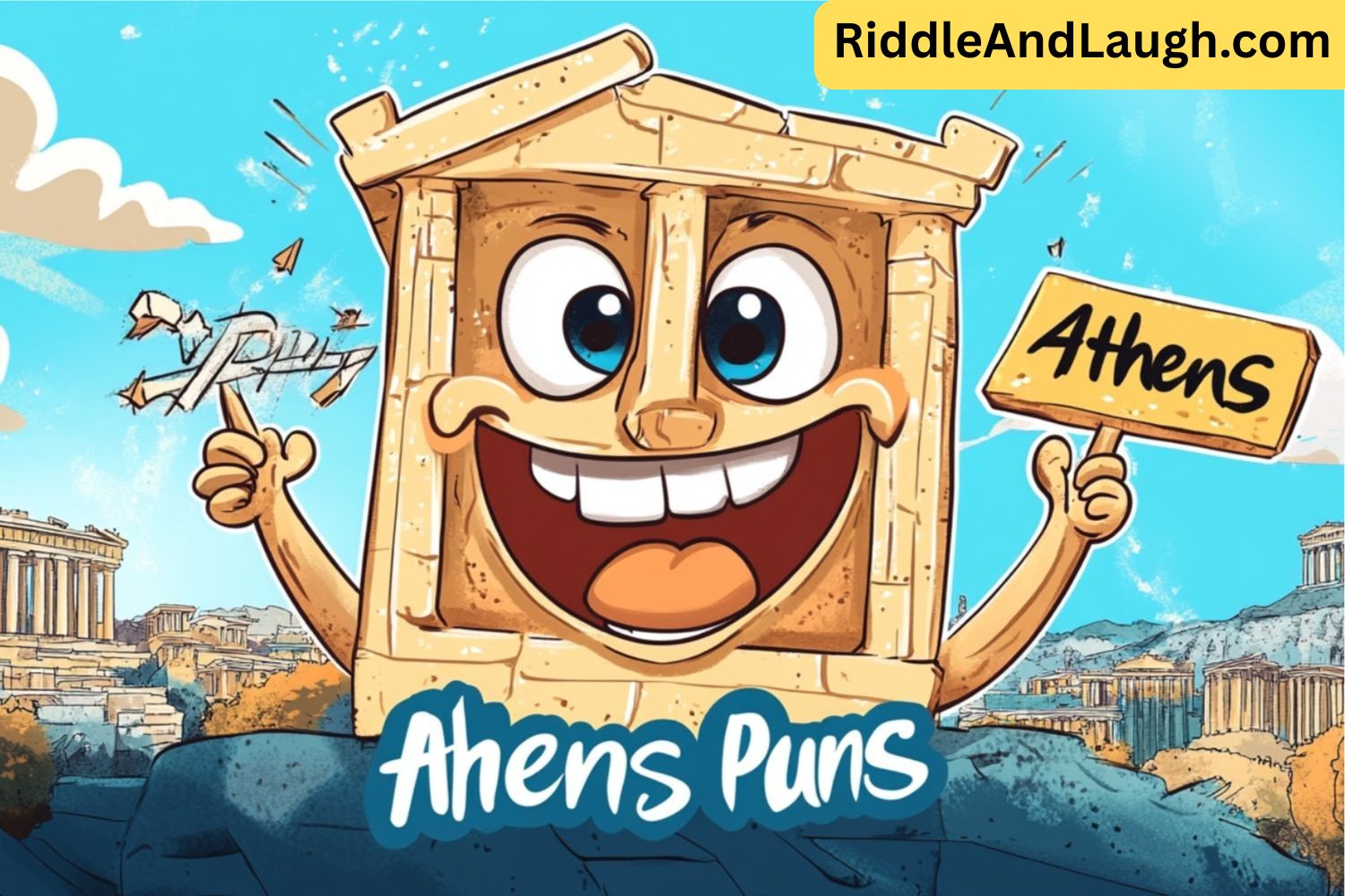 athens puns