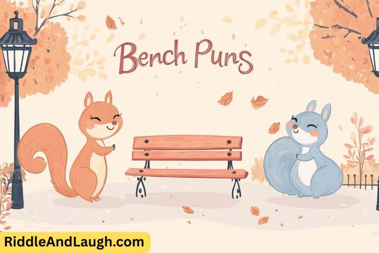 bench puns