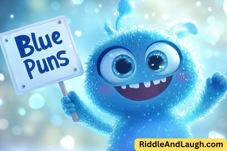 blue puns