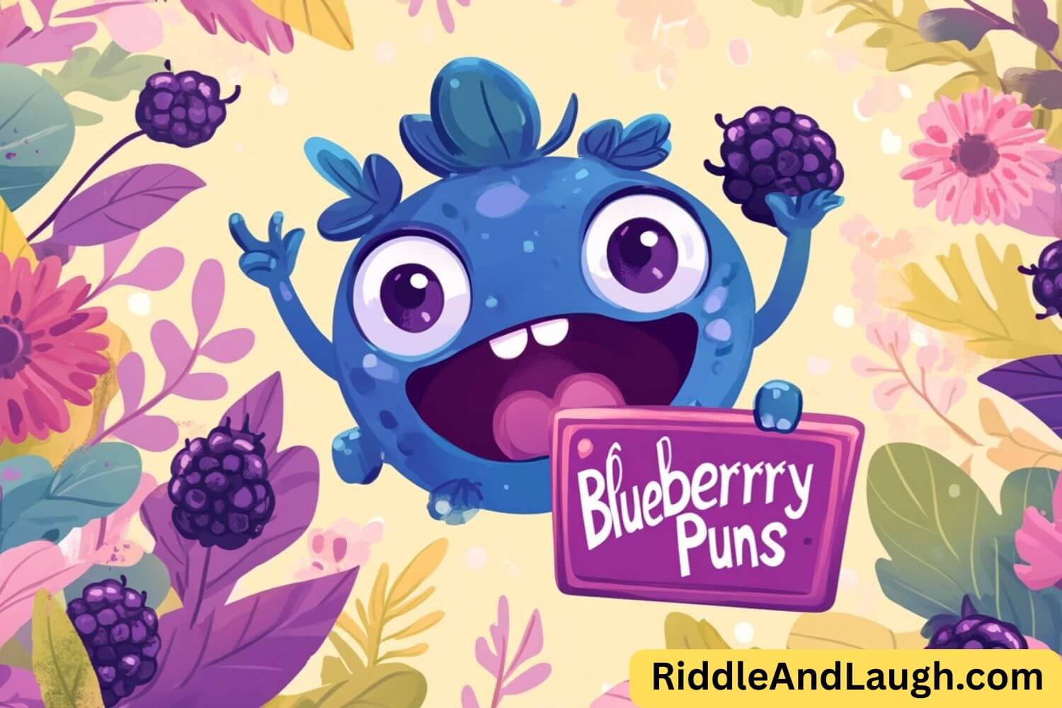 blueberry puns